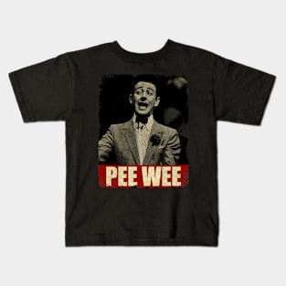 Pee Wee Herman - RETRO STYLE Kids T-Shirt